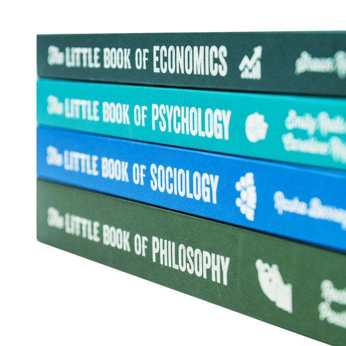 The Little Book of Philosophy, Sociology, Economics & Psychology 4 Books Collection Set 3