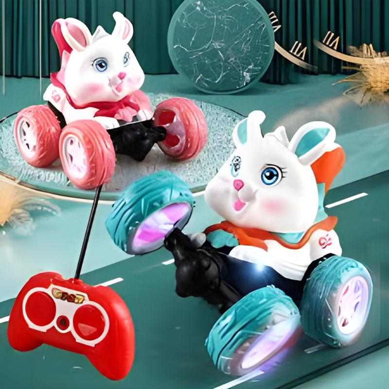 Rally Rabbits 360 Degree Roll Stunt Remote Control Car With Sound & Lights 0