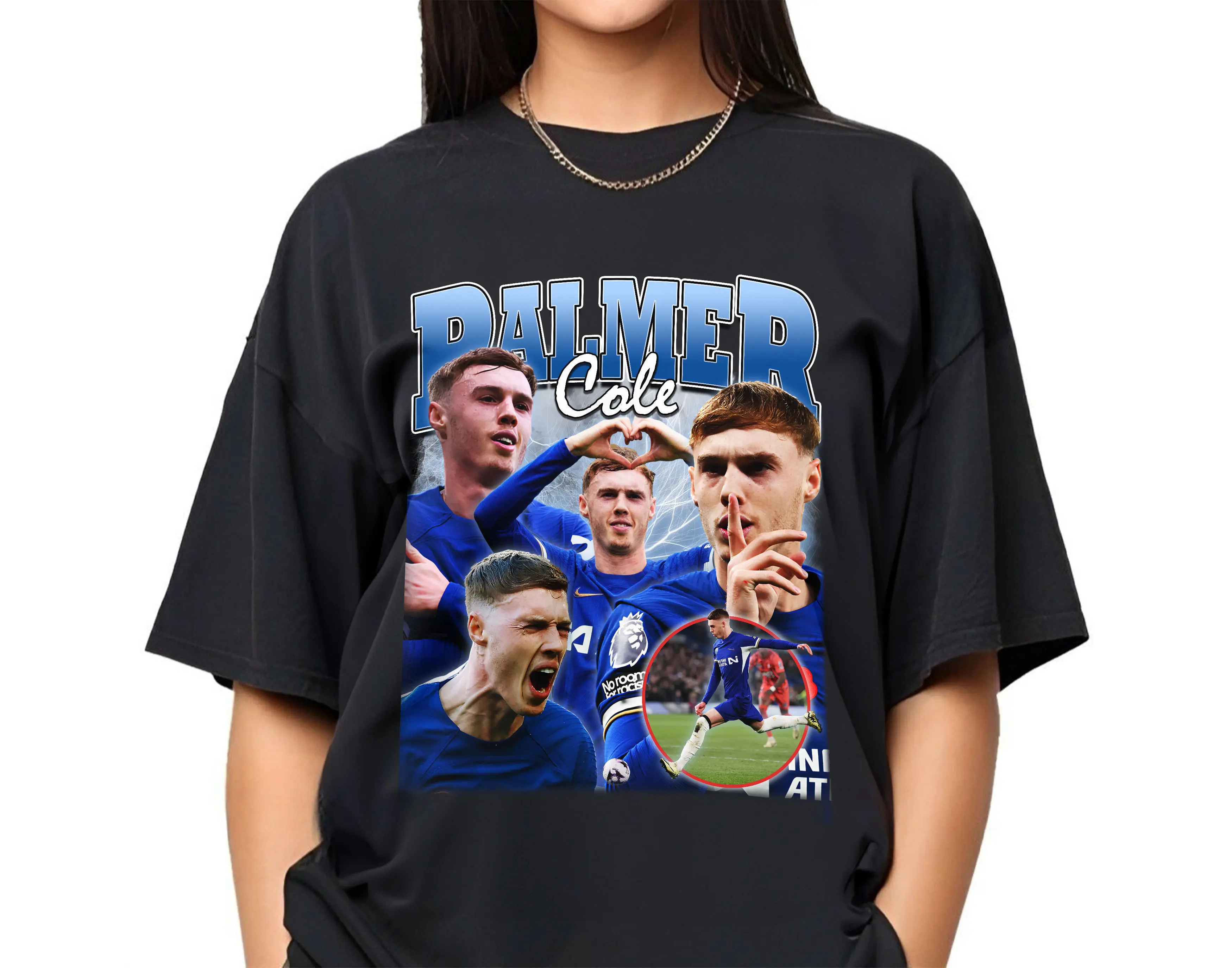 Retro Cole Palmer Shirt, Chelsea Cole Palmer Unisex T-Shirt, Football Gifts, Soccer Lover Tee, Chelsea Shirt, Cole Palmer Fan Gift