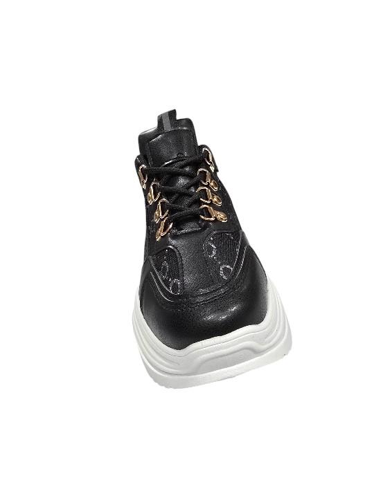 Product Introduction of womens stylish chunky sole fashion trainers with a stunning pattern design,ideal choice for any outfit 7