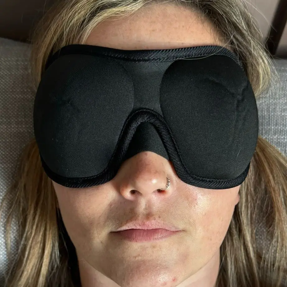 Eye mask to wear at night protecting your cluster lashes & Eyelashes Extensions