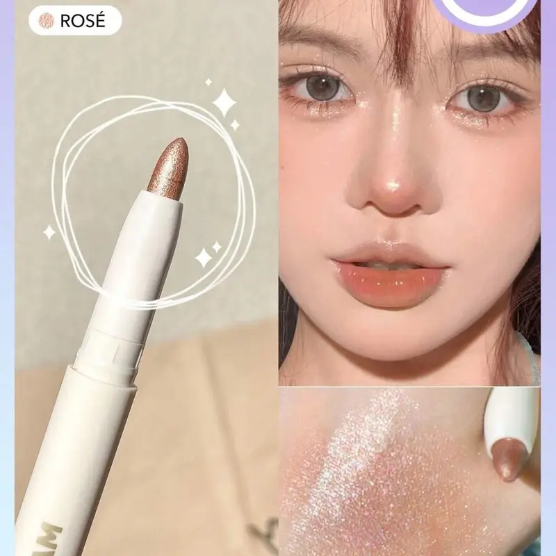 SHEGLAM Big N' Bright Eye Pencil-Frost Highlighter Pen Shimmer Multi-Use Pigment Glow Face Makeup Valentine's Day Decor Love Gift - Cosmetic, Bronzer 0