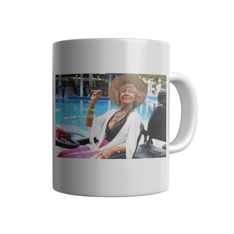 Personalised Limited Edition  Madge Benidorm TV Classic Sketch Mug Coffee Drinkware British Tea Ceramic Reusable Washable Cup Tumbler Reuse 2