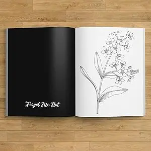 Bloom Adult Coloring Book: Beautiful Flower Garden Patterns and Botanical Floral Prints 6