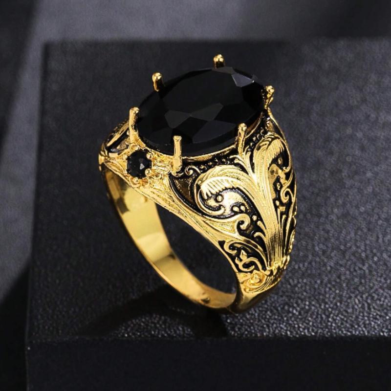 Men's Fashion Copper Alloy Rings, Wedding Ring Jewelry, Engagement Rings, Daily Accessories for Boyfriend Party, Father's Day, Christmas Gifts 7