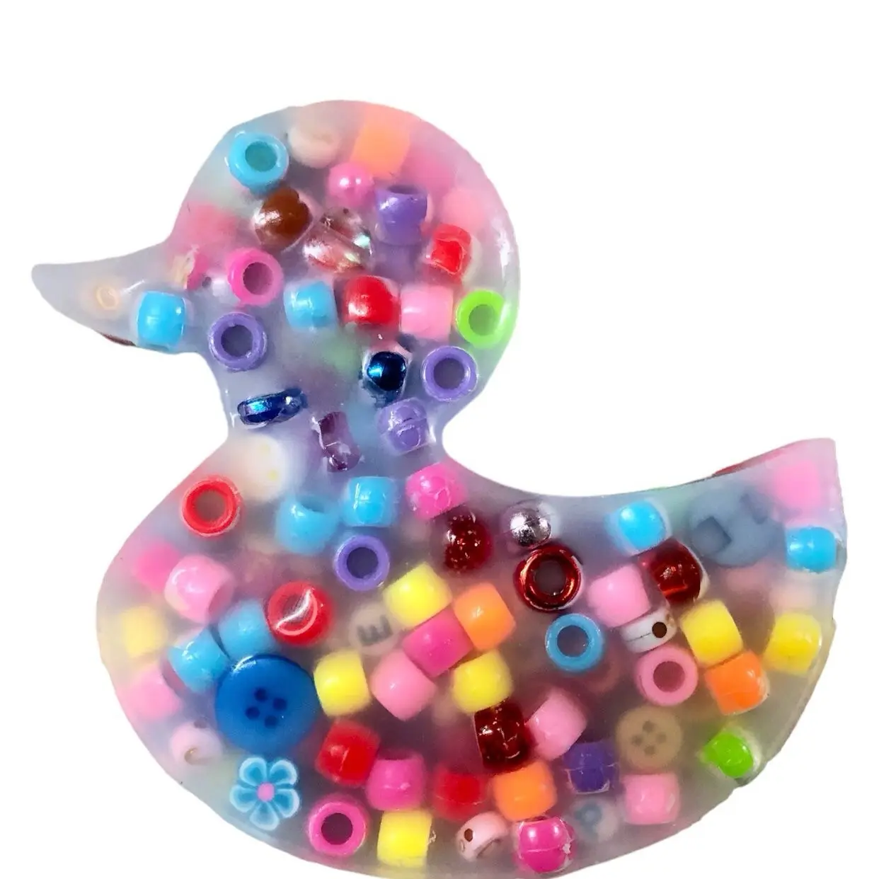 PICKY PAD 'duck' for Skin Picking, Anxiety Aid, Stress Relief & Fidget
