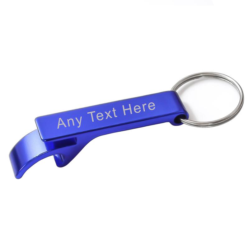 Personalized Engraved Custom Keychain Bottle Opener,Wedding Favors,Bridal Baby Shower,Key Ring Tiger Can Beer Opener 0