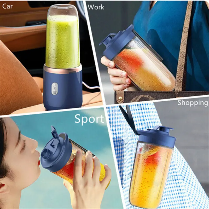 Electric Juice Maker Portable Blender Smoothie USB Mini Juicer Fruit Machine UK 6