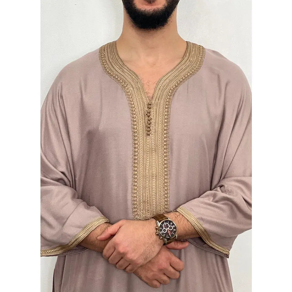 Men’s Thobe Cotton blend Islamic kandora
