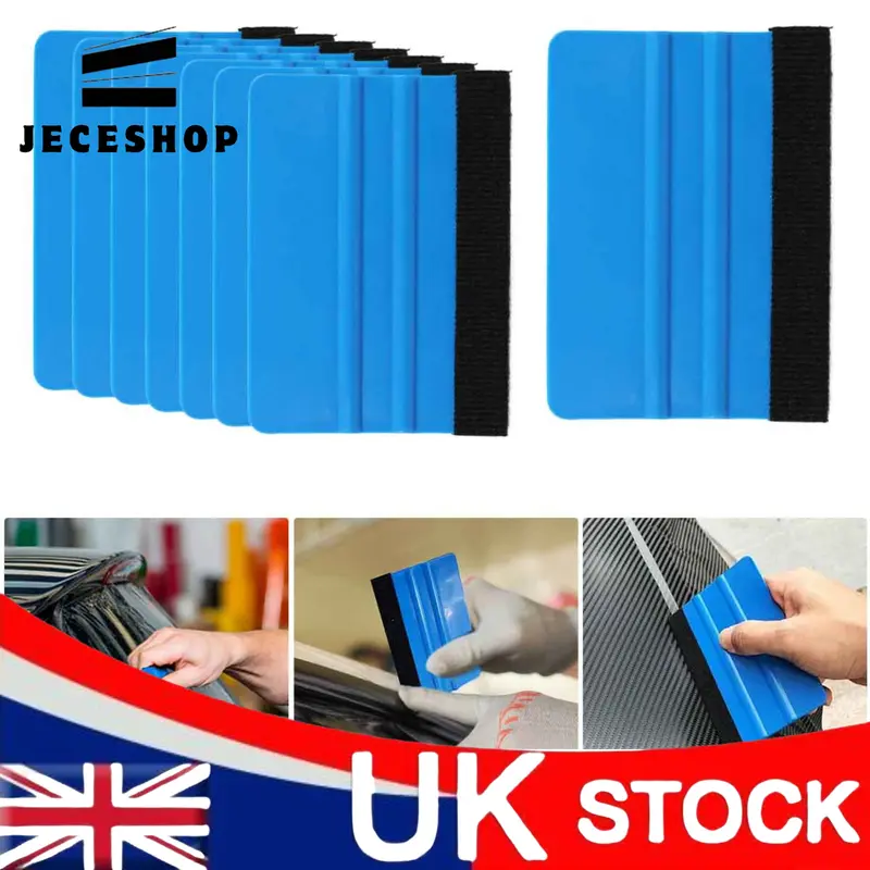 Felt Scraper Car Wrapping Tool Kits With Straight Scraper for Car Vinyl Wrap Window Film Wallpaper Decal Sticker Installation Wallpaper Smoothing Tool Car Vinyl Wrap 0
