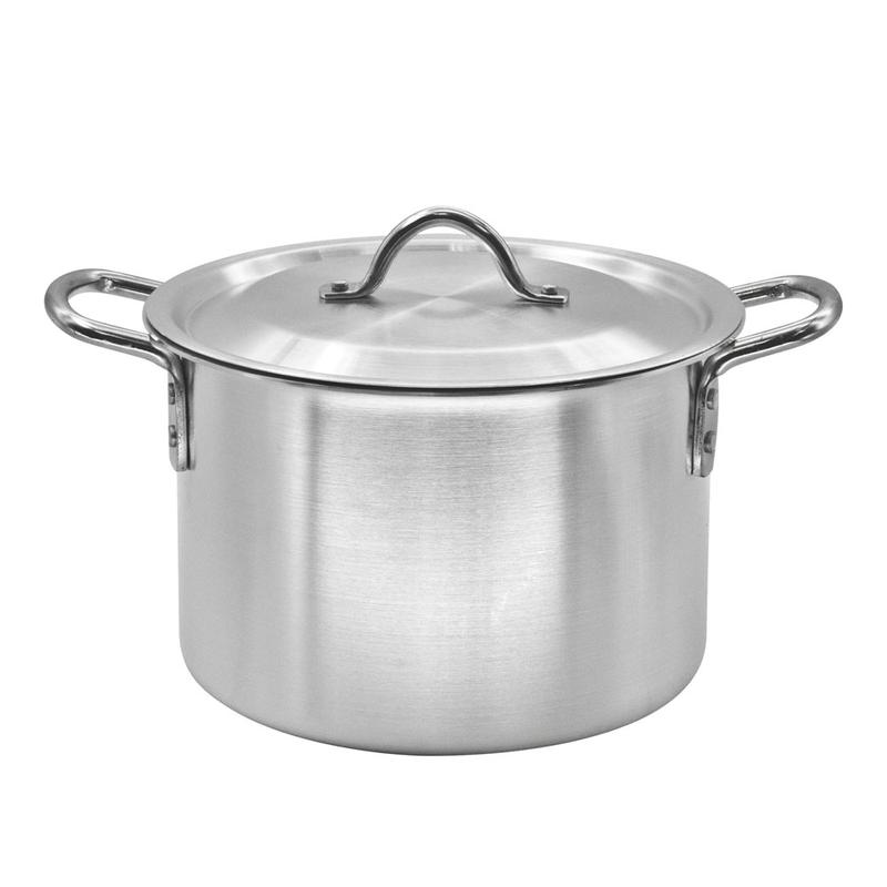 5 PC Aluminium Casserole Cooking Pots Soup Pots Cookware 5Pc Set Handles Oil Frying Pasta Aesthetic Kitchen With Lid Stockpot Kitchen, Home 3