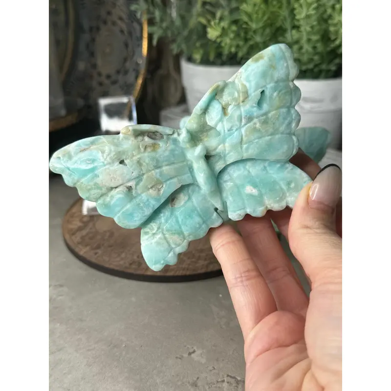 Hemimorphite Crystal Butterflies 1