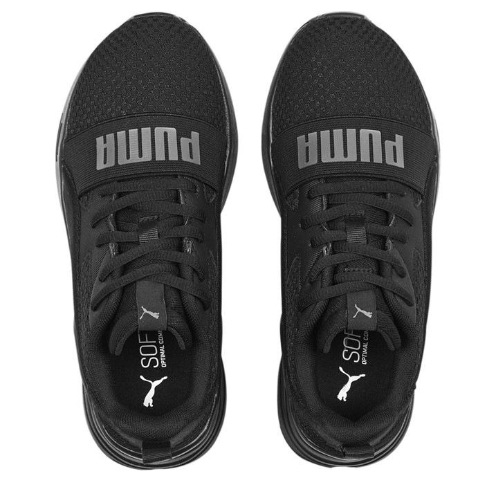 Puma Kids Wired Run Pure Jr Sports Shoes Trainers Lace Up 8