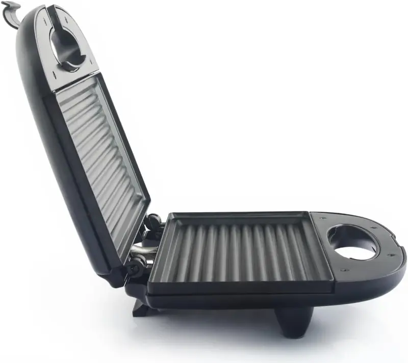 Domestic King 3 IN 1 Snack Maker Waffle Machine, Sandwich & Toastie Maker, Panini & Grill Press, Interchangeable Non-Stick Plates 1