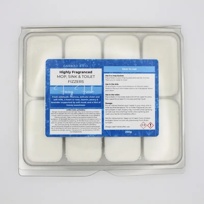 Mop, Sink and Toilet Fizzers - Quick and Easy Way to Eliminate Household Odours homefragrance   Chocolate Castle Bath Aroma Scent 1