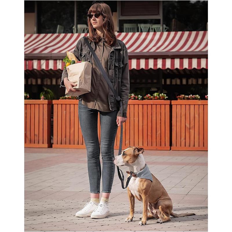 Hands Free Dog Leash, 8.2ft Multifunctional Crossbody Rope with Explosion-Proof Handle and Adjustable Training Hands Free Leash for Small, Medium &amp; Large Dogs Walking, Jogging and Running 6