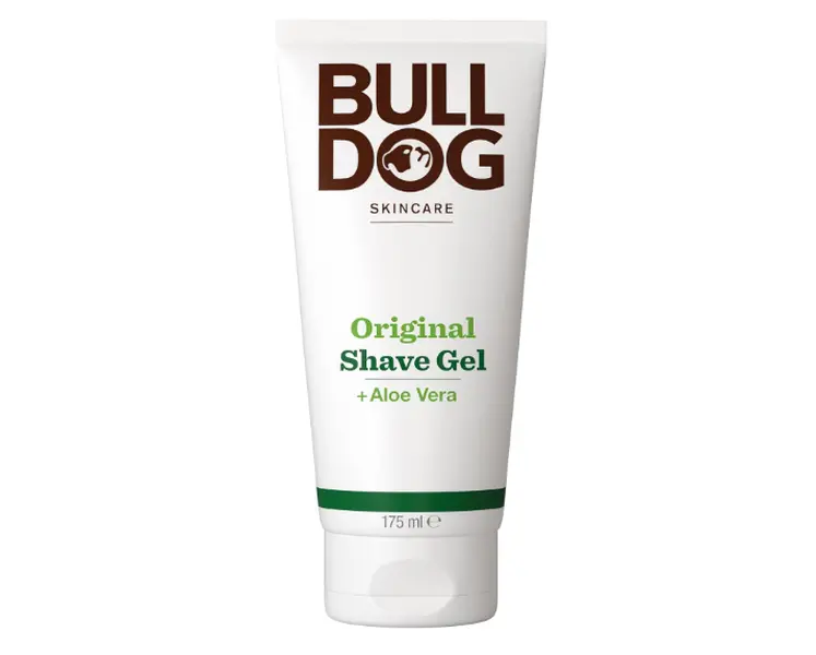 Bulldog Skincare Original Shave Gel 175ml for Men, Smooth & Comfortable Shave, Enriched with Aloe Vera