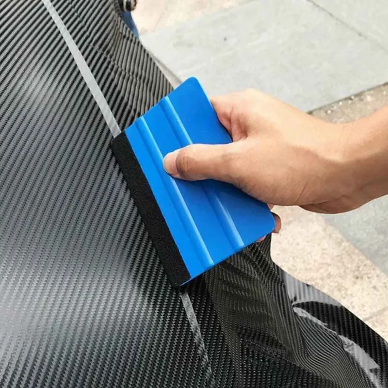 Felt Scraper Car Wrapping Tool Kits With Straight Scraper for Car Vinyl Wrap Window Film Wallpaper Decal Sticker Installation Wallpaper Smoothing Tool Car Vinyl Wrap 1