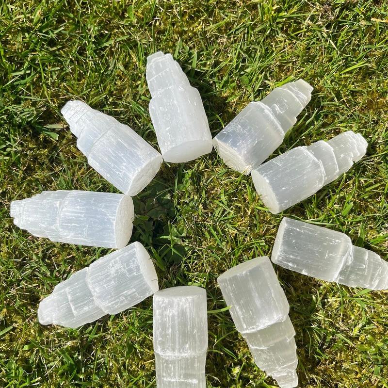 Selenite tower crystal 5