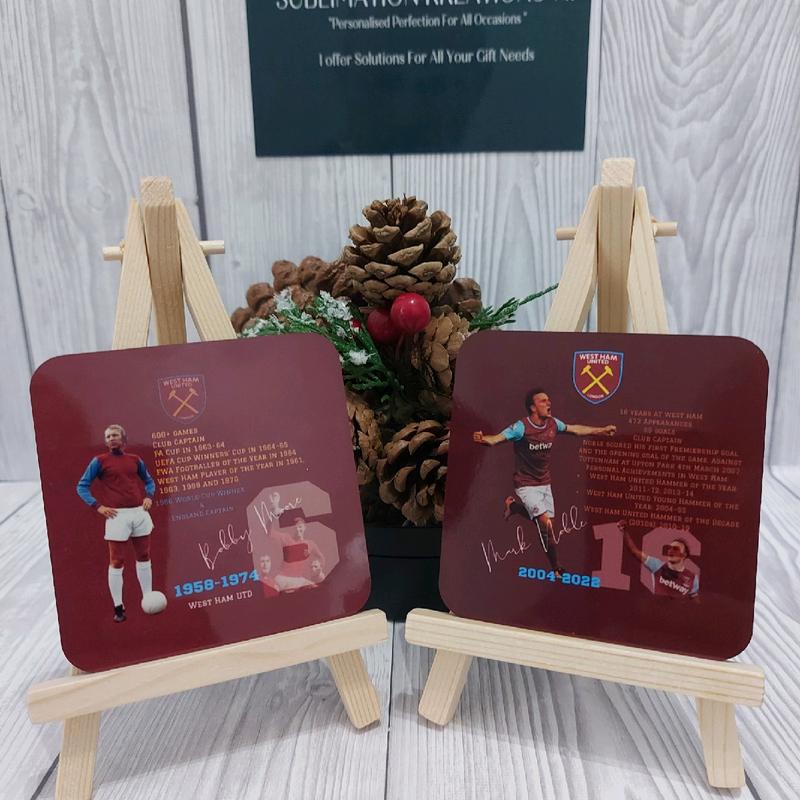 West Ham Europa League Champions Mug and Coasters - Personalized Gift Set - Ceramic, Reuse, Tumbler, Reusable, Cup, Coffee 1