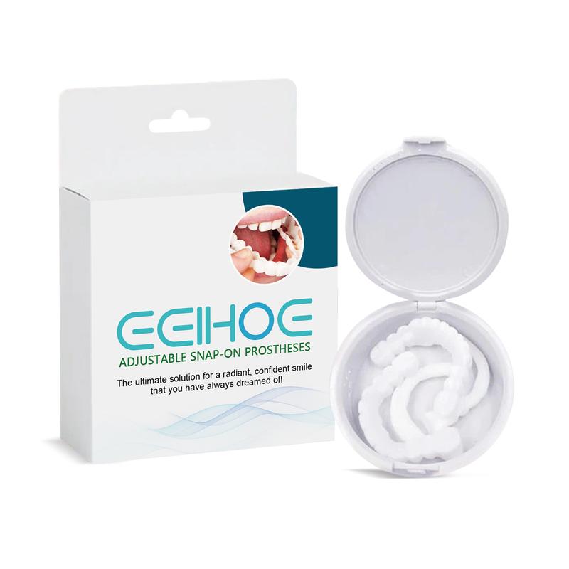 EELHOE Adjustable Buckle Dentures, Modified Teeth Interdental Set Orthodontic Dentures Set 1