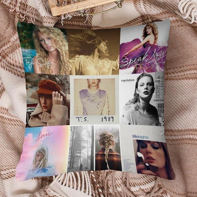 Taylor Swift Throw Blanket Flange Fleece Soft 150x110 & FREE 1 CUSHION COVER NEW 5