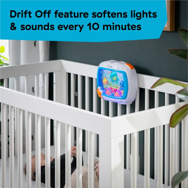Baby Einstein Sea Dreams Baby Soother Musical Crib Toy and Sound Machine 0+ 1