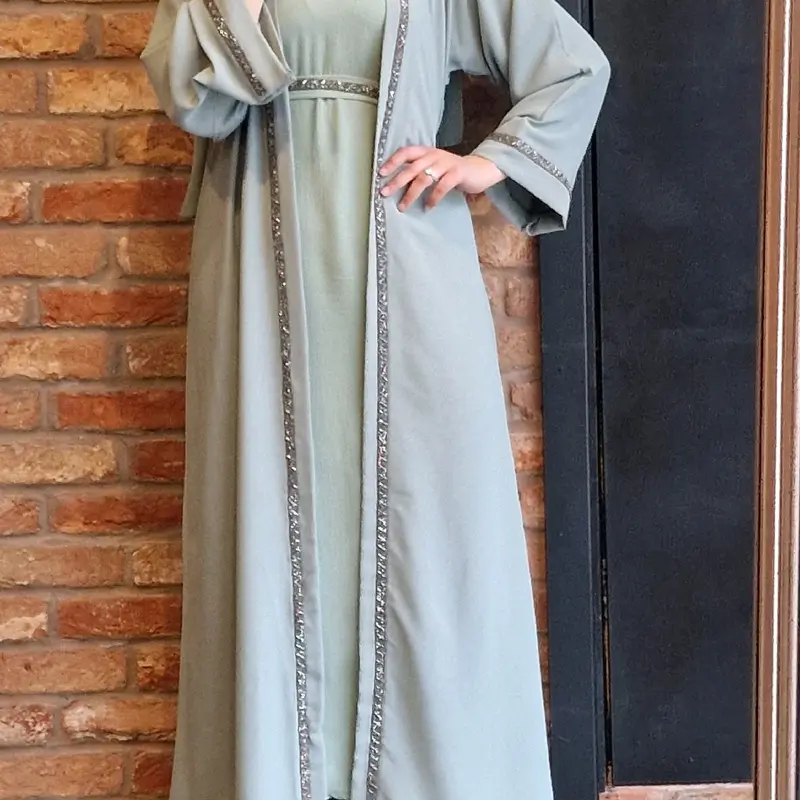 Halima open abaya 2