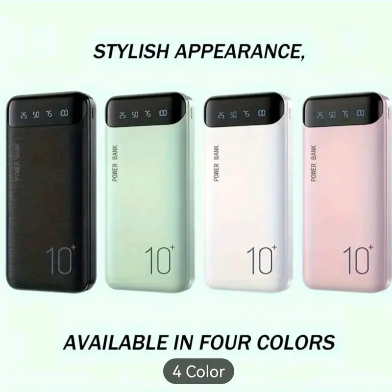 10000mAh Power Bank for Phone and Electronics Accessories Charging 3
