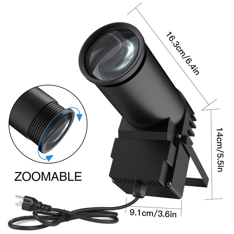 10W RGBW 4 IN 1 Stage Pinspot Light Dmx for Disco Party Bar DJ Event LED Disco Ball Light Beam Spot Light Stage Effect Light 5