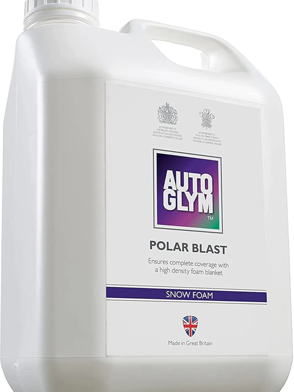 Polar Blast, 2.5L - Thick Snow Foam Pre-Wash pH Neutral Car Cleaner, White