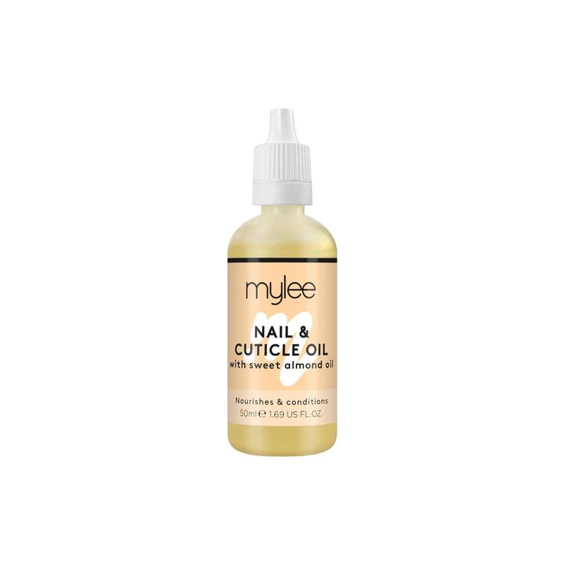 Mylee Sweet Almond Nail & Cuticle Oil 50ml, – Deeply Hydrating & Nourishing Cuticle Conditioner Oil, Non-Greasy Formula and Leaves No Sticky Residue, Lightly Scented With Almond Oil 0
