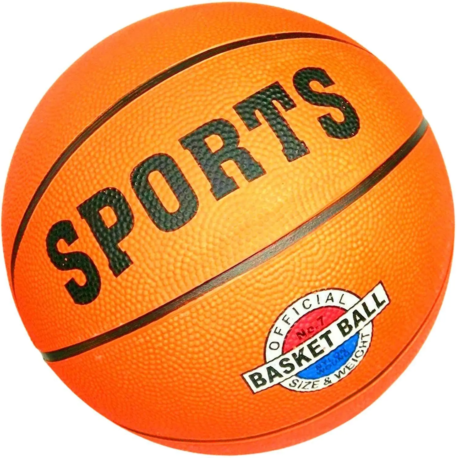 BASKETBALL FULL SIZE 7 + Ball INDOOR OUTDOOR GAME JUNIOR KIDS ADULT BOYS UK