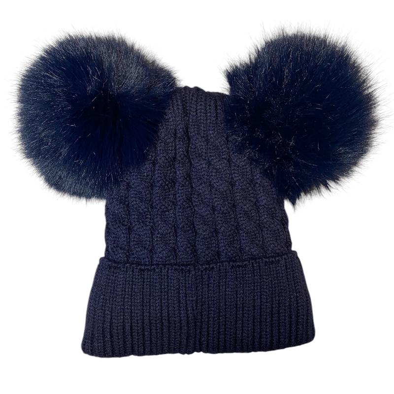Product Introduction of Girls Double Pom Pom Hats - Age 1 To 5, Kids Fashion Accessories 8