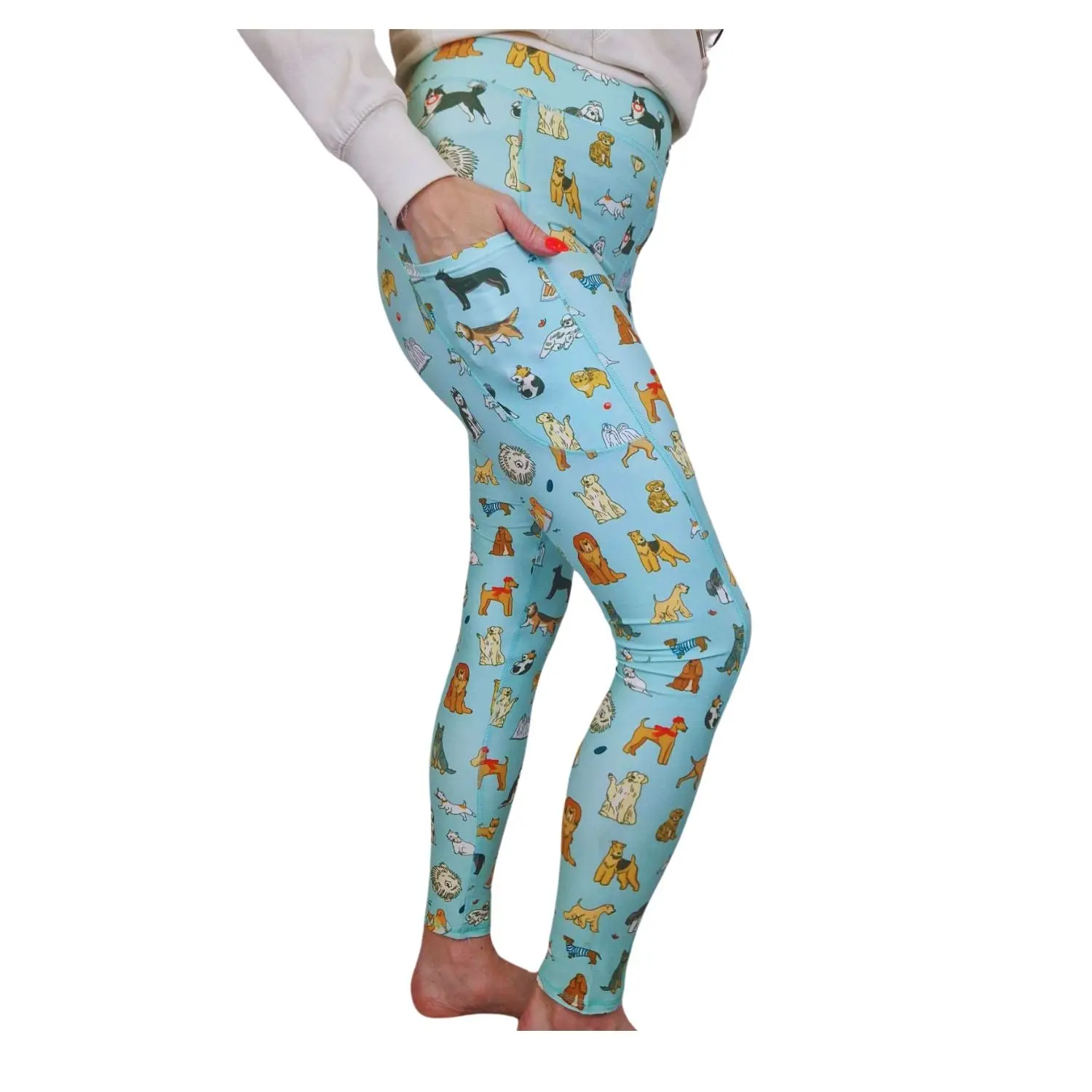 SCULPT Yoga Full Length Leggings - Walkies