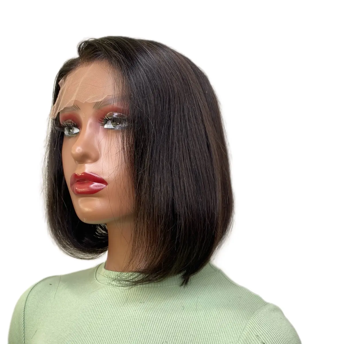 8 inches Bimbor unit, 4x4 glue less 100% human hair.