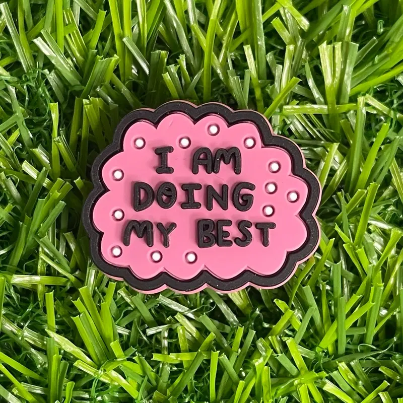 Mental Health, Positivity, self Care Shoe Charms Croc charms for crocs clogs food plush jib bitz 1