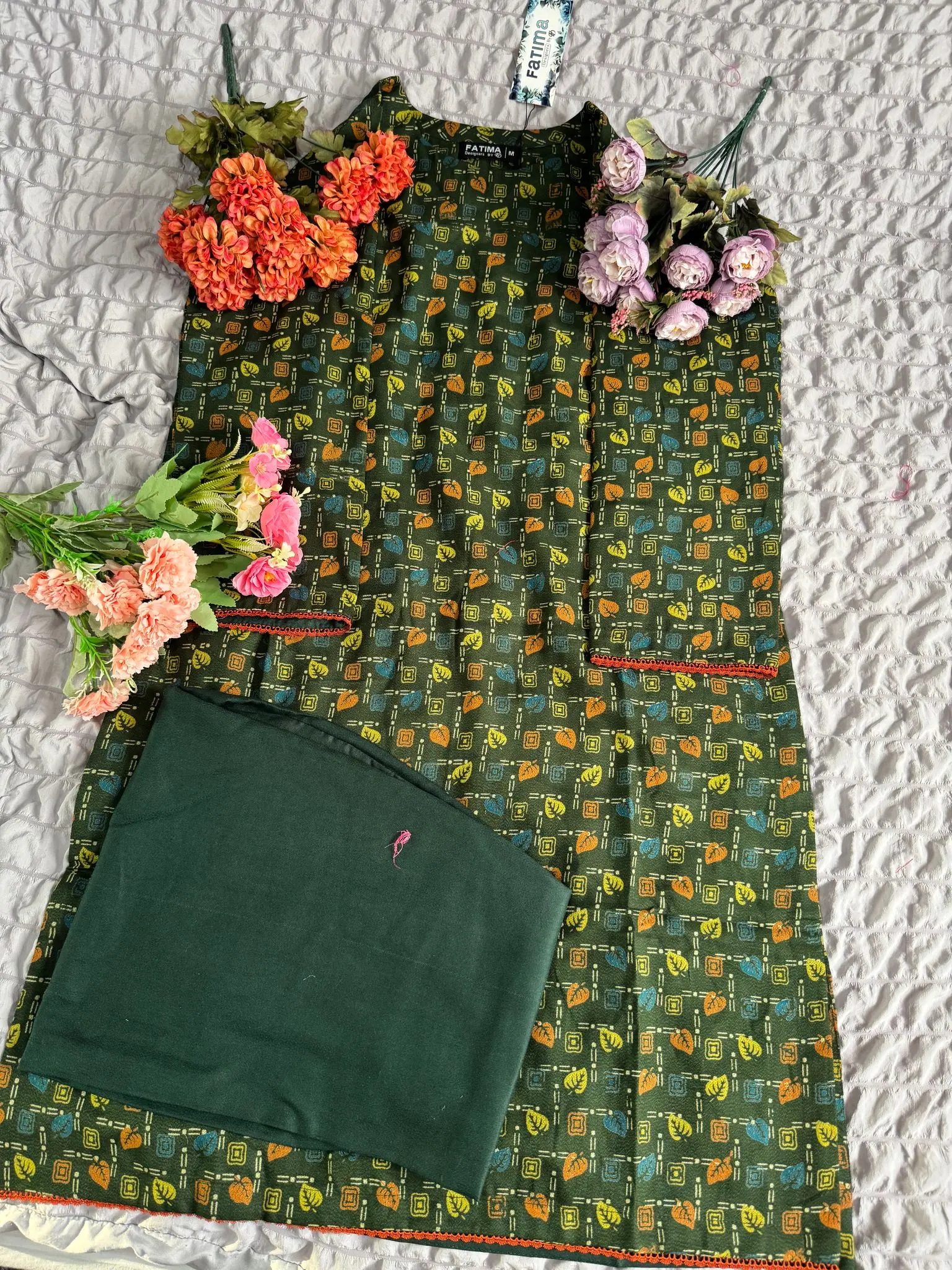 2 Piece Readymade Fatima Designer Dhanak Digital Print Sequence 2pc Fancy Dhank Shirt With Matching Trouser Daman Bazo lace Border Matching Trouser Digital Print Long Sleeve Ethnic Shirt Matching Trouser Comfort Womenswear Casual Elegant Elegant Suit