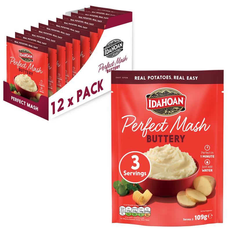 Idahoan Perfect Mash Buttery 109g Pack of 12 0