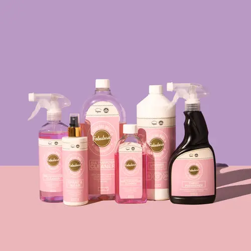 Fabulosa Your Sol Mate Hummingbird Home Cleaning Bundle 6 Piece Multipurpose Spray Fabric Freshner Laundry Cleanser + FREE 3 pack Essential Oil Sachets 1
