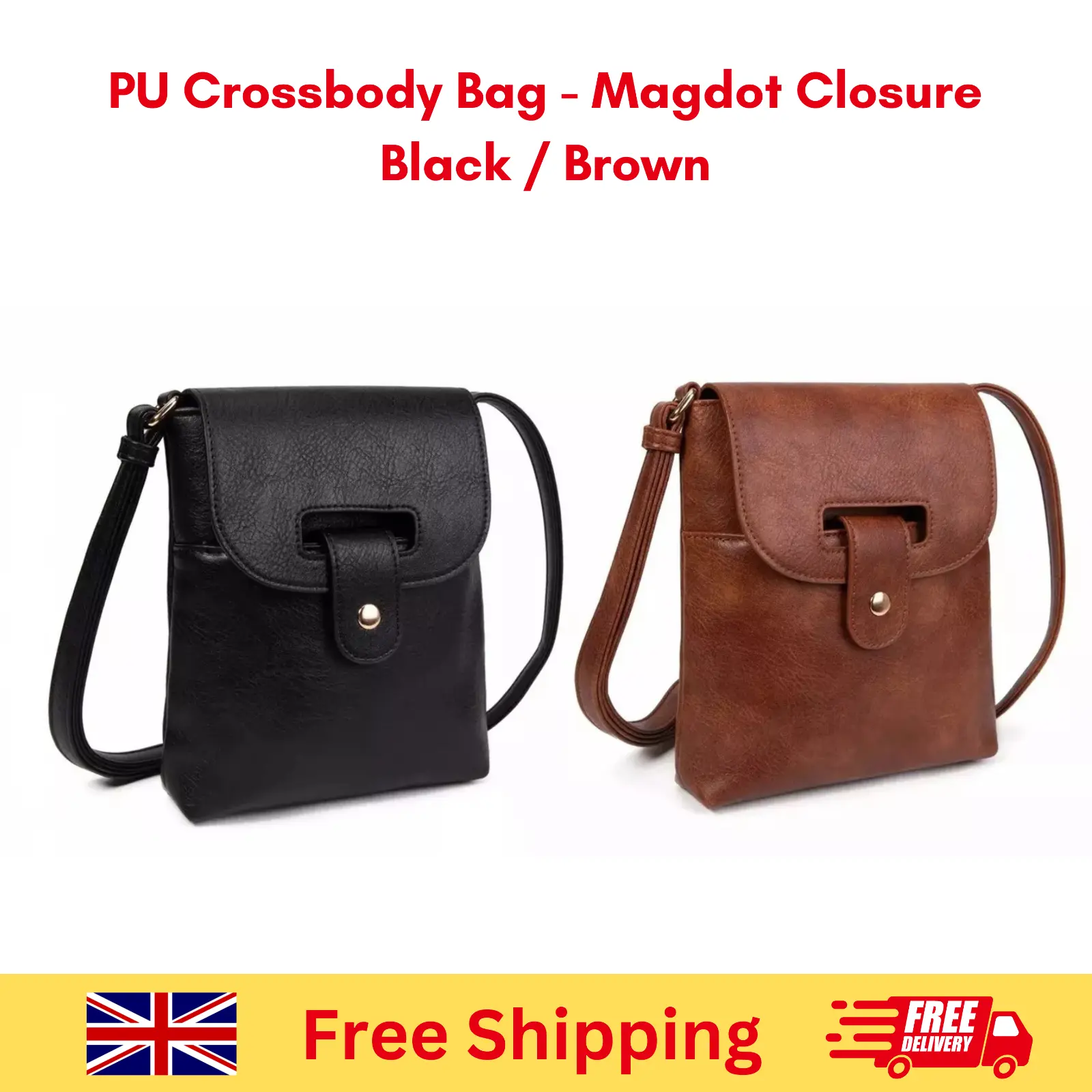 Belvita Small Crossbody Bag with Removable Shoulder Strap Women's Small Handbag