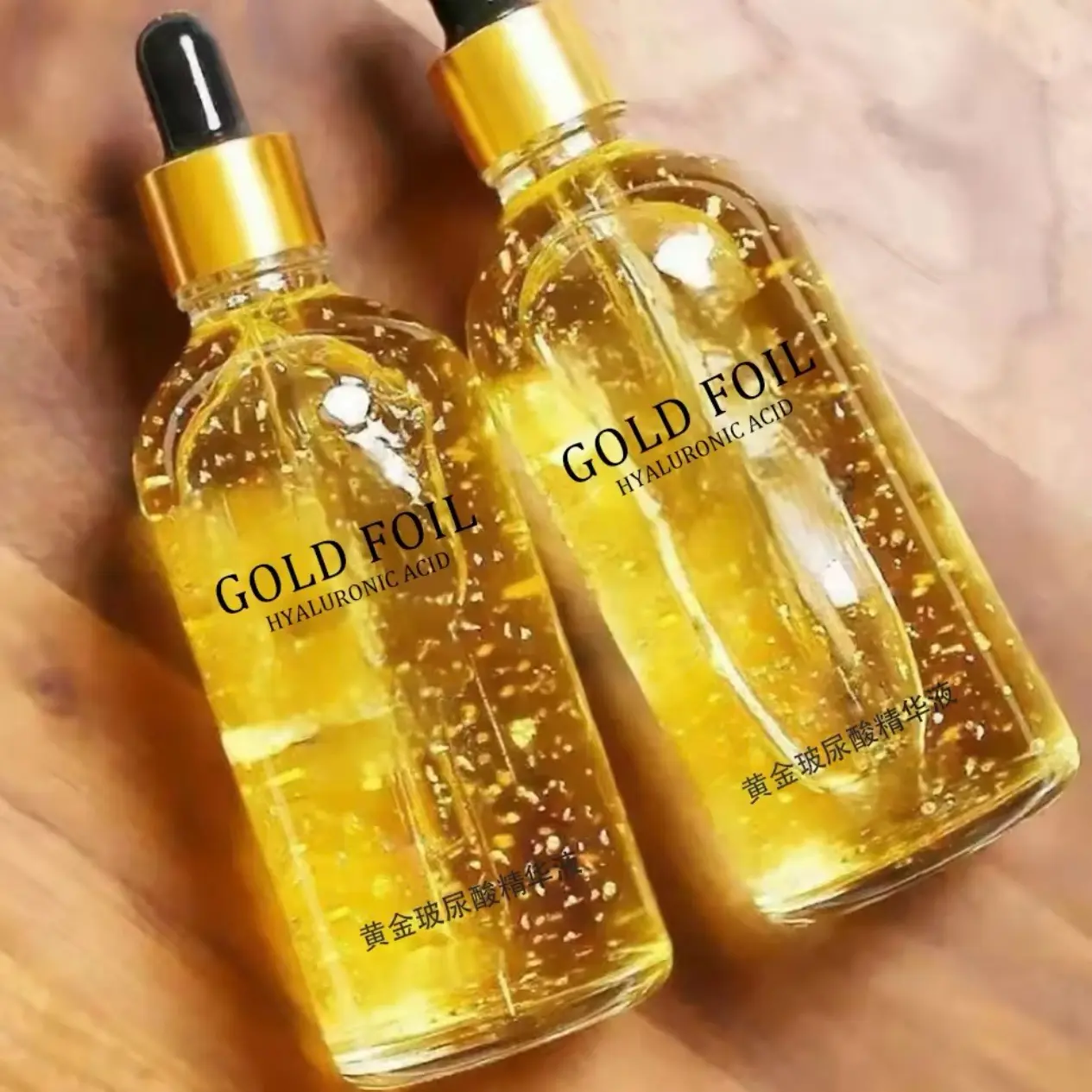 24k Gold Hyaluronic Acid Nicotinamide Face Serum - Anti Aging, Facial Lifting, Collagen Essence, Skin Care, Whitening - 100ml - Comfort