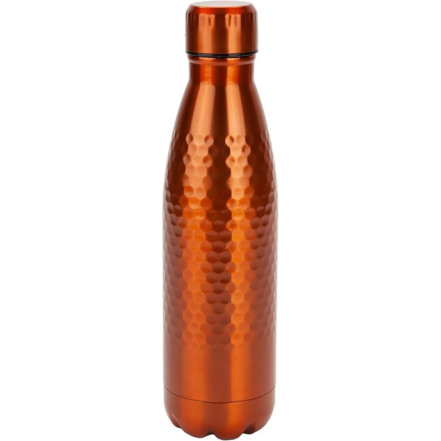 500ml Copper Honeycomb Thermal Flask BPA Free Stainless Steel Bottle By MantraRaj