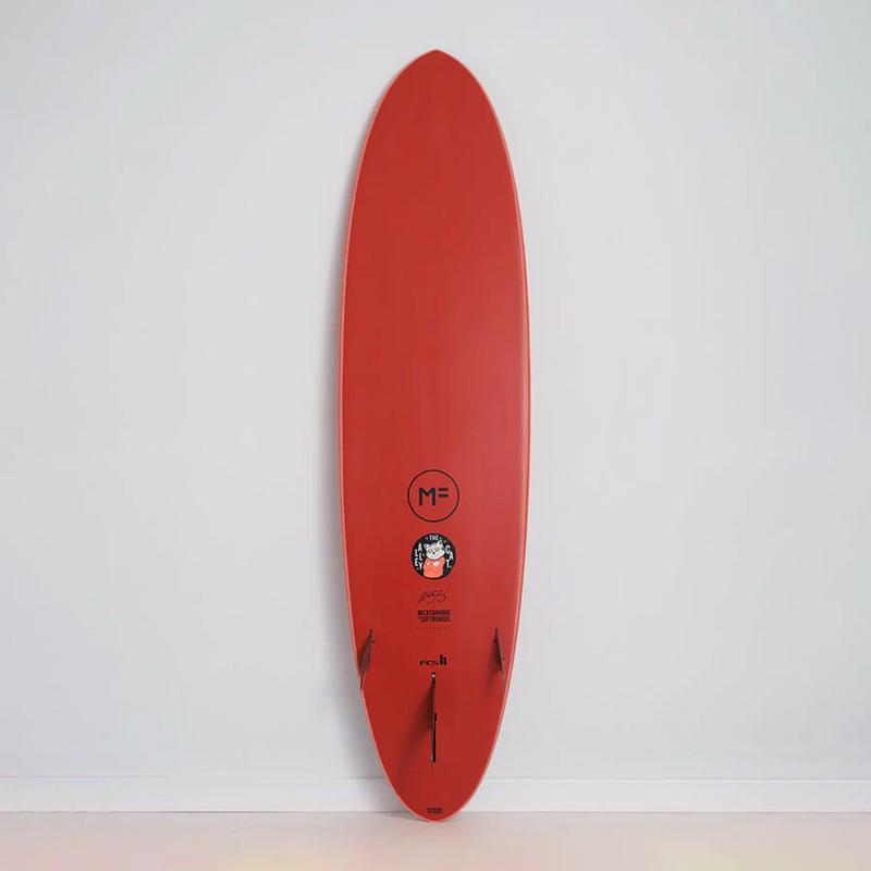 Mick Fanning Alley Cat EpoxyPro Surf10 Plug + FCSII 2F - Rust 1