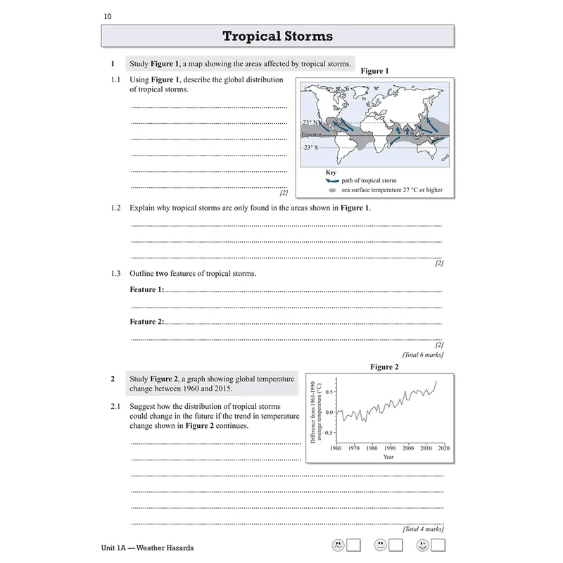 AQA GCSE 9-1 Geography Revision & Test Practise Bundle for KS4 textbooks kids workbooks 6