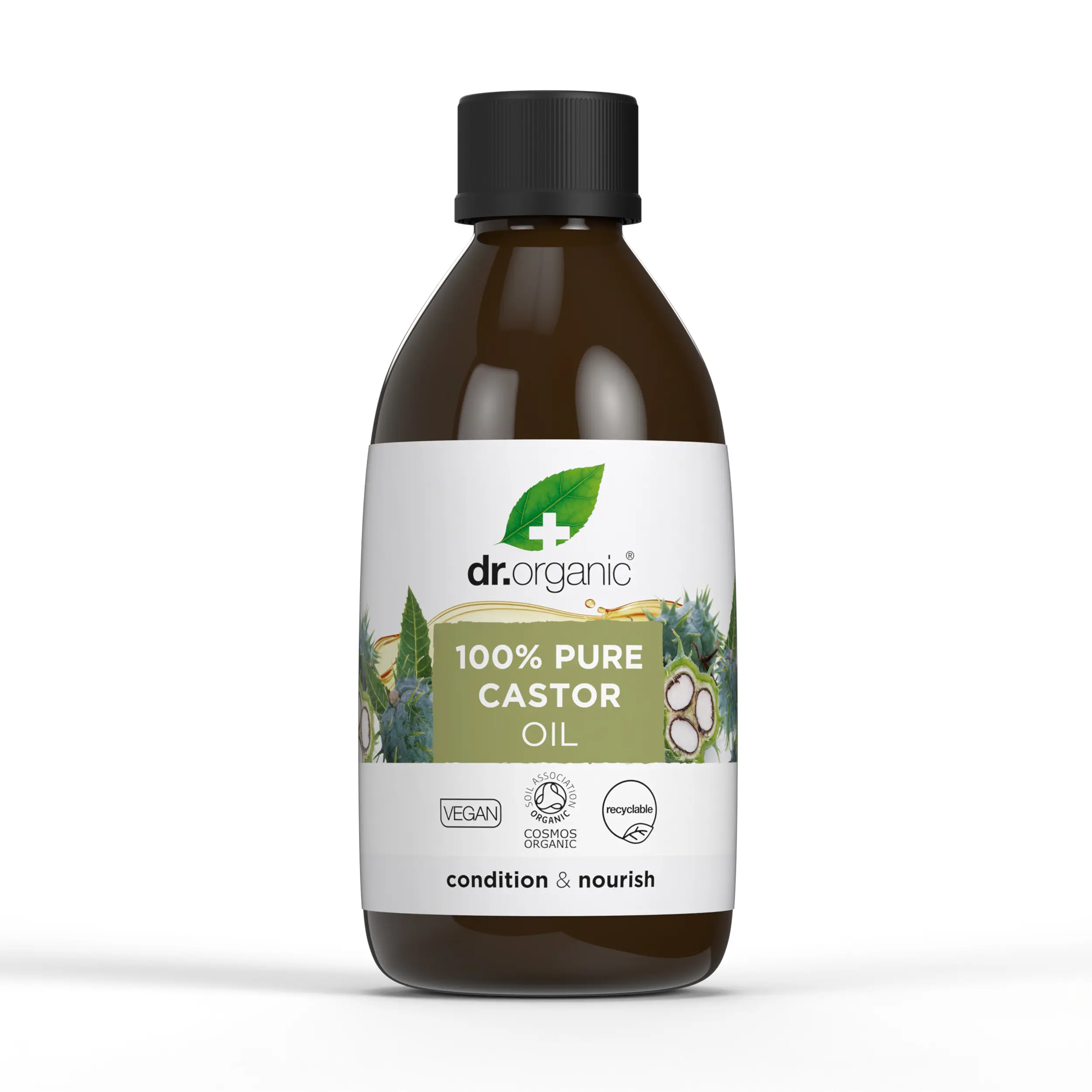 Dr. Organic 100% Pure Castor Oil - Skincare and Haircare Comfort