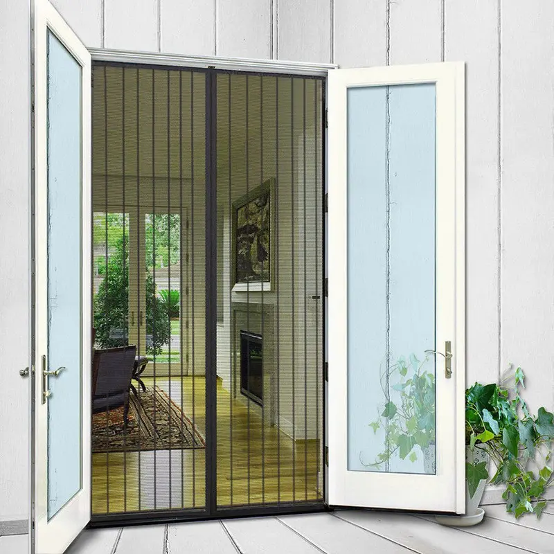 IMBTECH Magic Curtain Door Mesh Magnetic Fastening Mosquito Fly Bug Insect Net Screen - 100x210cm 2