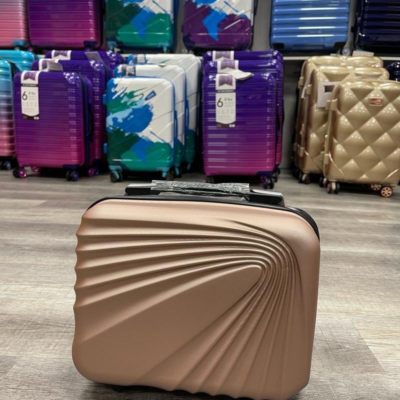 *LIMITED* ATL TURKEY hard shell ABS Luggage suitcases - ROSE GOLD (30/28/22/20 inch + 2 Vanity Cases) 6