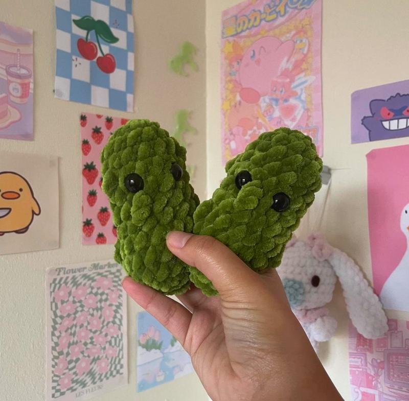 Product Introduction of Handmade Crochet Pickle Plushie - Stuffed Toy 13