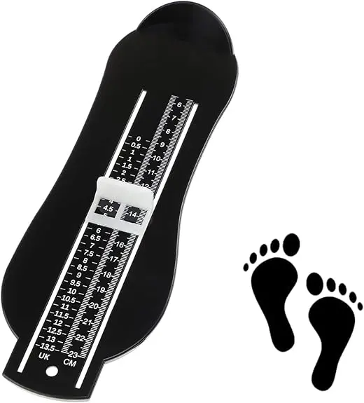 Family Foot Measuring Device for Children - Accurate & Easy-to-Use UK Size Shoe Measure Tool - Durable, Essential for Fast-Growing Kids